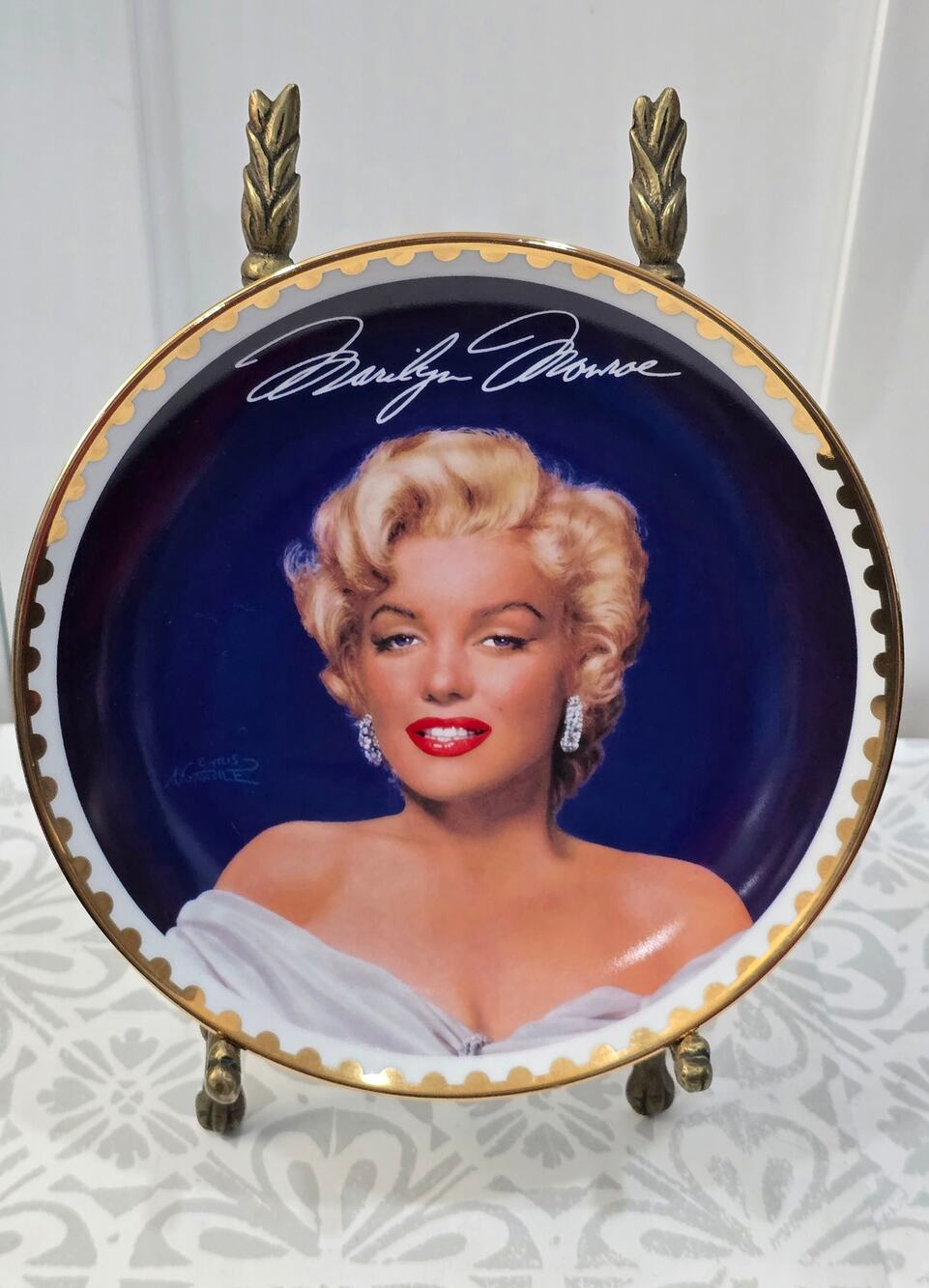 Vintage 1996 Marilyn Monroe Sweet Sizzle Bradford Exchange Collector Plate